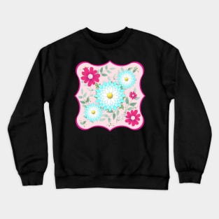 FLORAL PATTERN DESIGN | DUVET COVER | GREAT FOR MOM GIFT IDEAS AND MORE Crewneck Sweatshirt